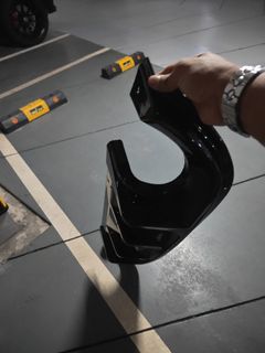 MG4 Rear Bumper Diffuser (Plate only), Car Accessories, Accessories on ...