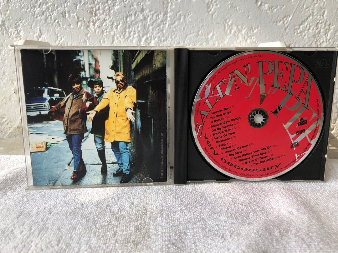 CD Salt N Pepa Very Necessary 1993 USA C8 (Category: CDs & DVDs) located in Paranaque City. Submitted by rookie33 (Listing ID 1334732728, Image 3). Description: Paranaque Gcash.