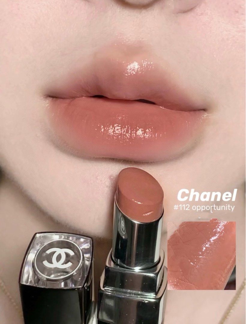 CHANEL ROUGE COCO BLOOM 112 シャネル リップ Chanel Opportunity (112) Rouge Coco Bloom Lip Colour Review \u0026 Swatches