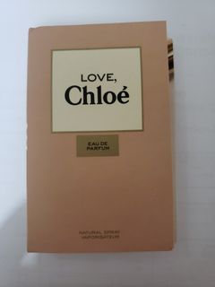 全新Chloe Love香水版64180000091649110