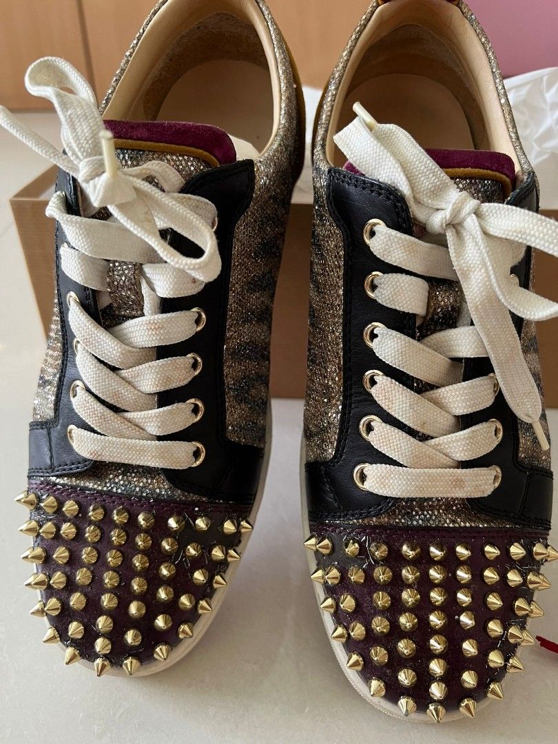 Christian Louboutin sneakers for sale Luxury Sneakers Footwear on Carousell