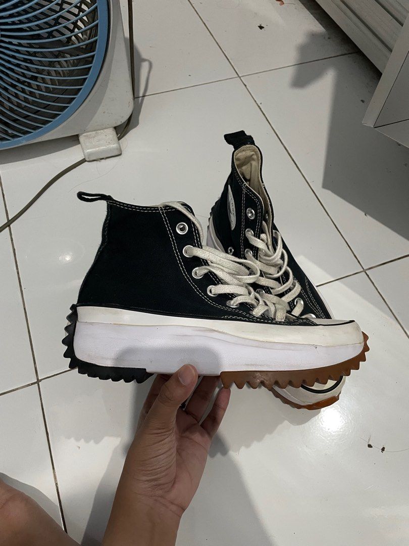 Sepatu Converse High Converse Run Star Hike Red And Black Size