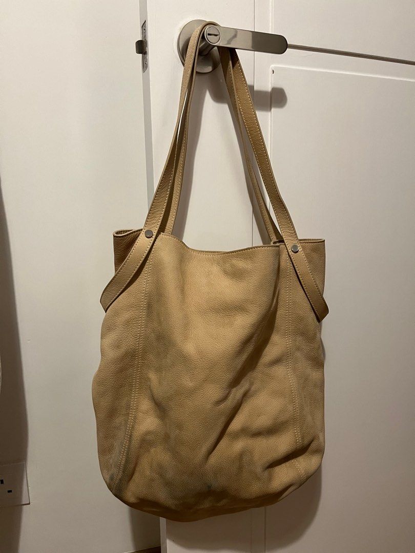 COS 2-way Leather Bag 兩用麂皮袋