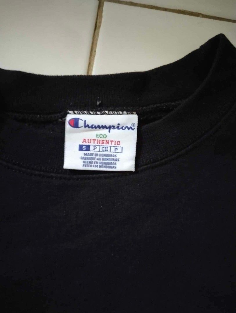 Ciri ciri crewneck champion original on sale