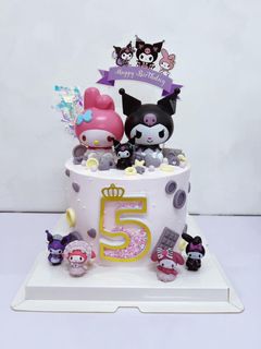 Weekend flash promo/Kpop demon hunter /Kuromi cake / melody cake / sanrio theme cake Collection item 1