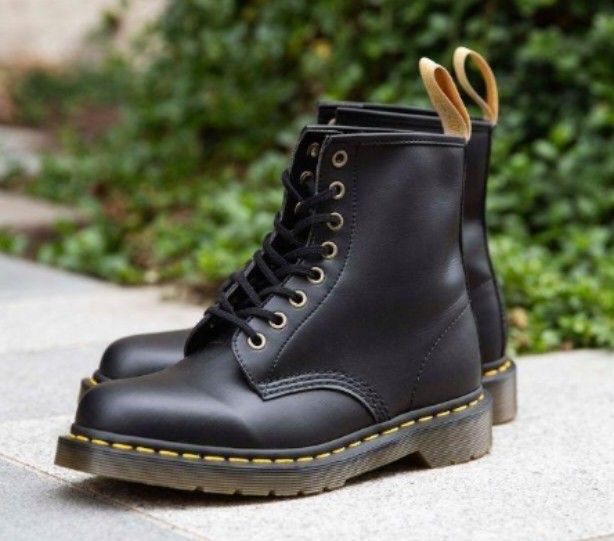 Dr Martens 1460 Vegan Lace up Boots Shoes Doc Men s Fashion Footwear Boots on Carousell