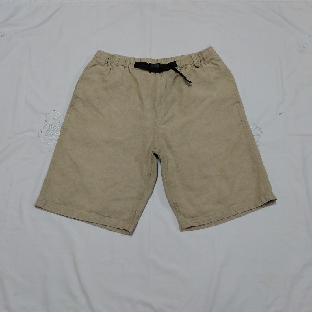 Eddie Bauer Men Linen Blend Shorts. Size 30 34 Men s Fashion Bottoms Shorts on Carousell