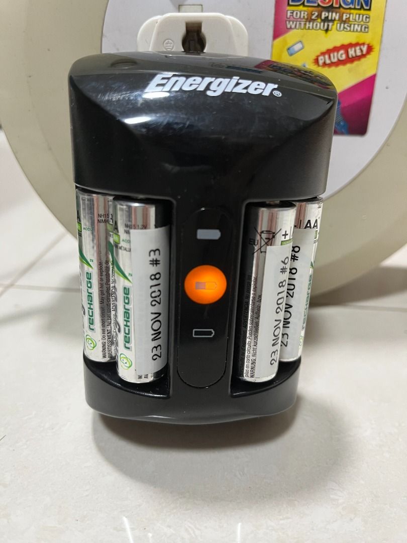 Energizer Battery Charger, Recharge Pro, for AAA and AA Batteries62863835120642113