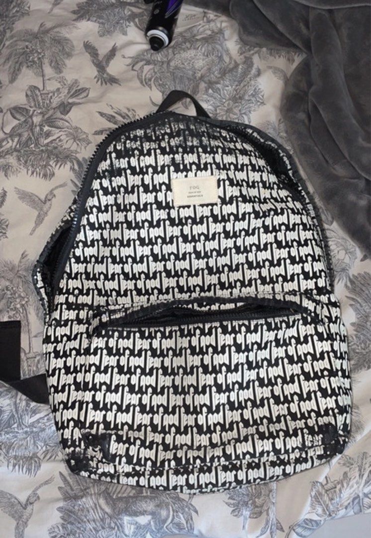 Fear of god fog essentials pacsun backpack 背包, 男裝, 袋, 背包