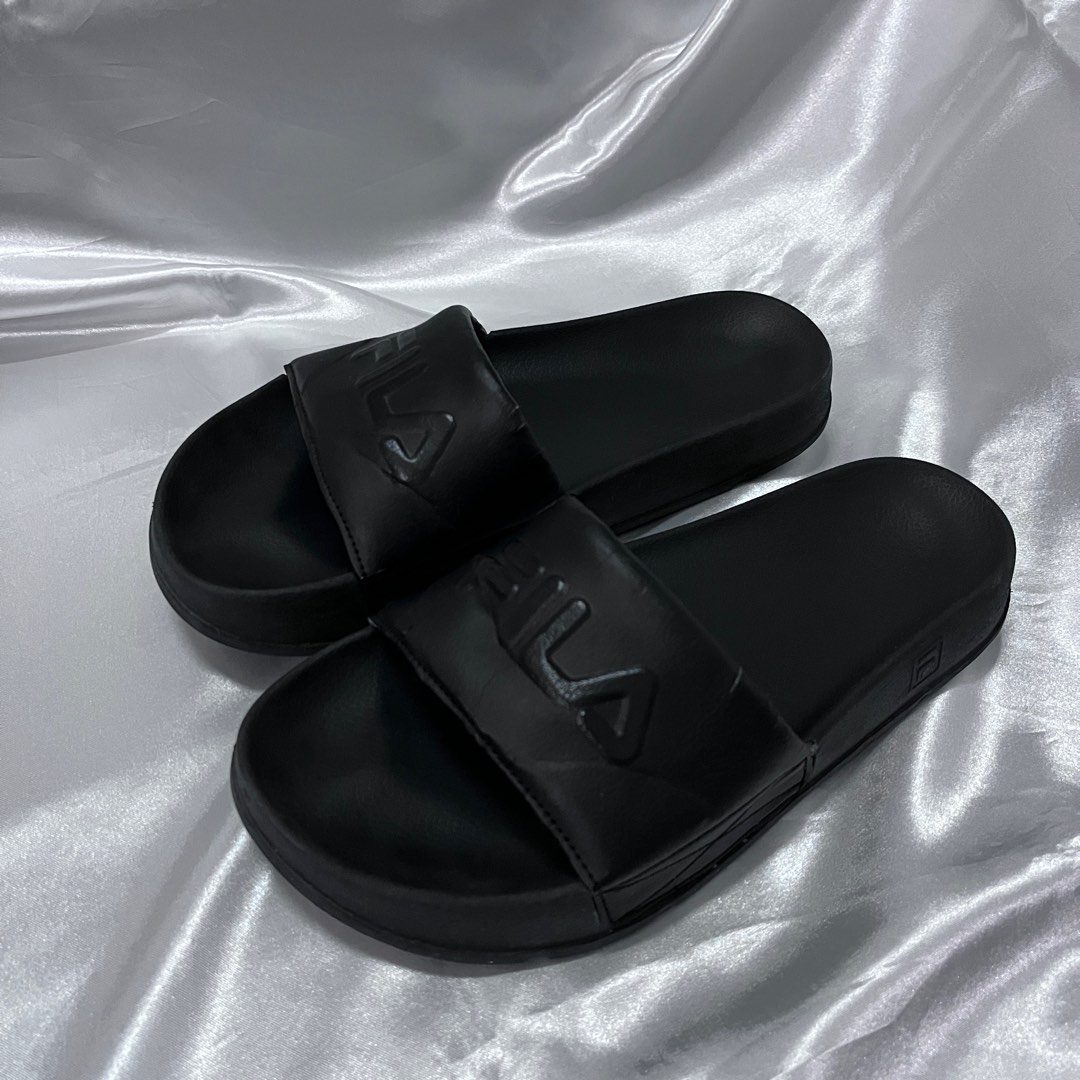 FILA DRIFTER SLIDES BLACK