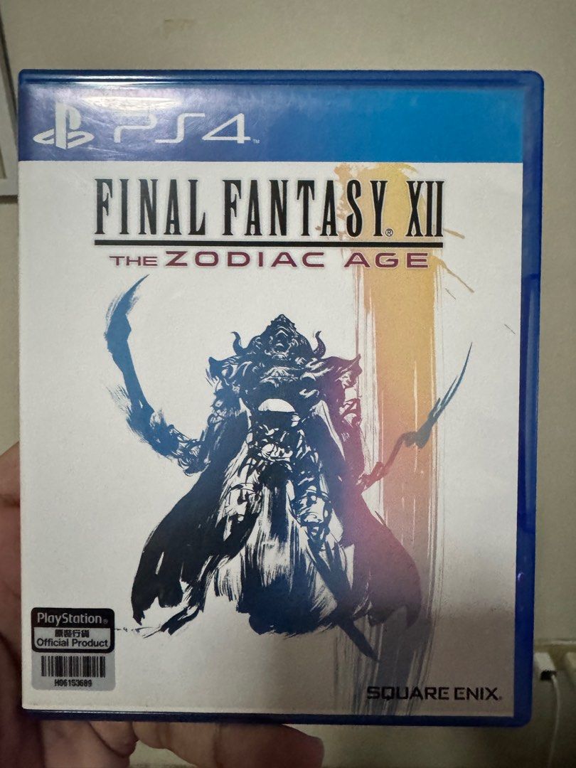 Final Fantasy XII The Zodiac Age (Category: PlayStation) located in Pasay City. Submitted by gcplopinio (Listing ID 1334841942, Image 1). Description: Final Fantasy XII The Zodiac Age Tarlac area Shipping is ok, fee to be shouldered by buyer.