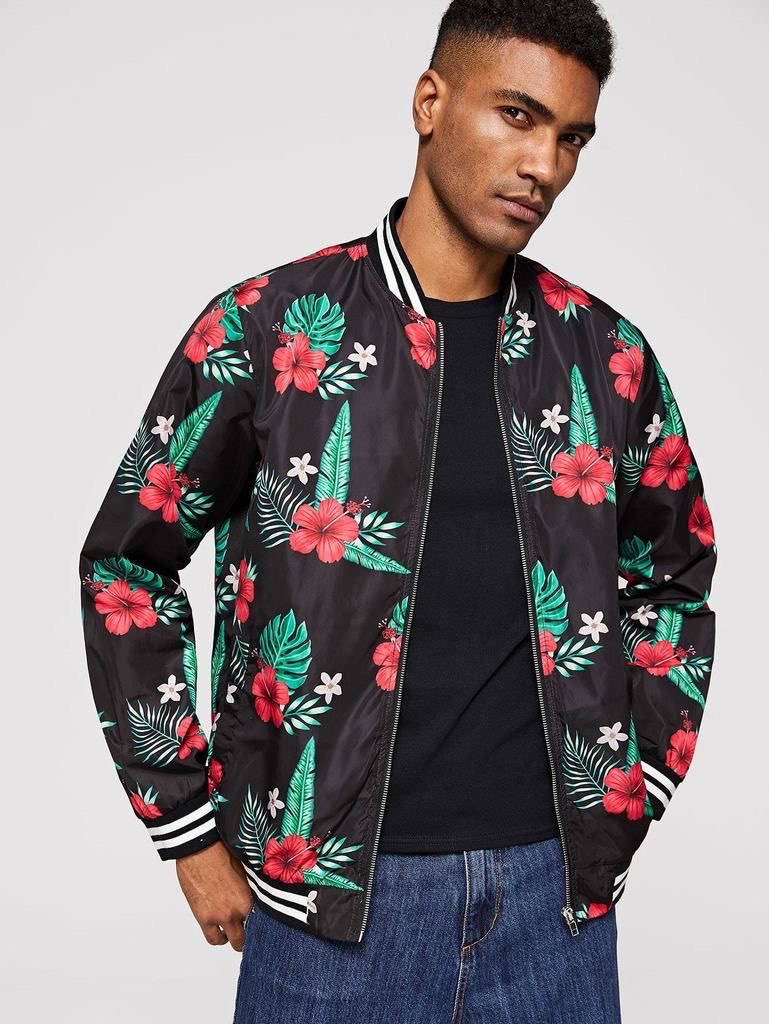 Forever 21 mens bomber clearance