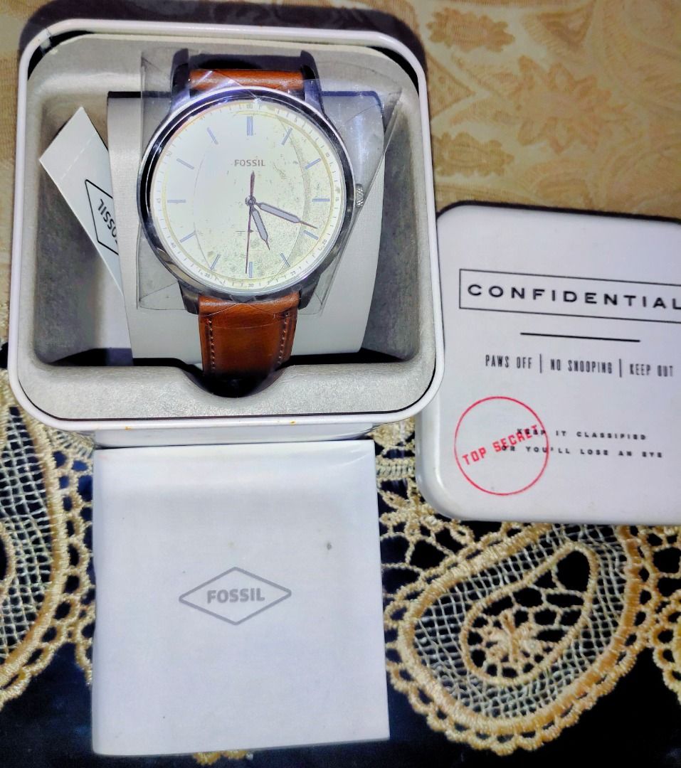 Fossil Confidential Original Watch Barang Mewah Jam Tangan di Carousell