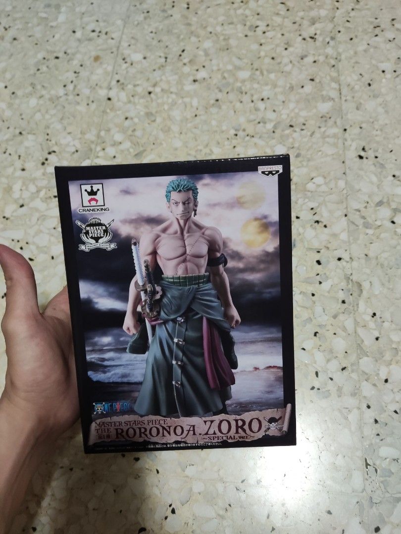 Gold Toei MSP One Piece Roronoa Zoro. Anime Figure Figurine Statue Kuji DXF Grandista Figuarts Megahouse POP Taito Banpresto Sega Labubu Bicute Furyu Taito Banpresto Sega Labubu Bicute Furyu Taito Banpresto (Category: Toy Figures) located in Singapore. Submitted by toyboymen (Listing ID 1334825451, Image 1). Description: .