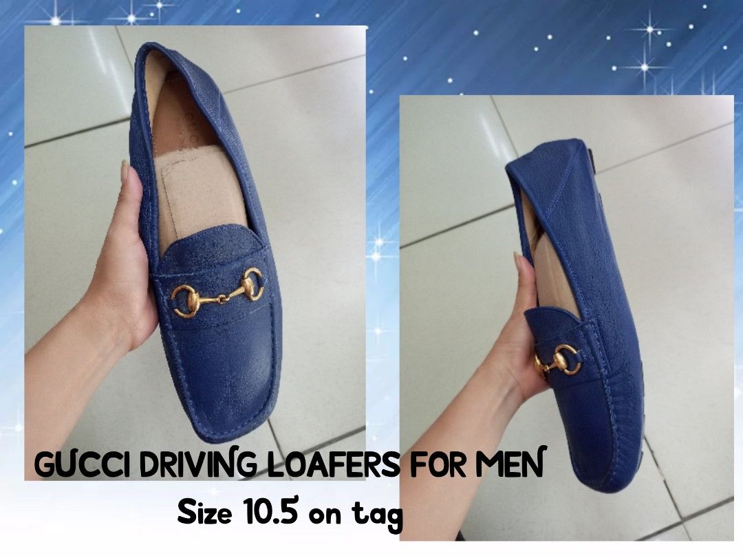 GUCCI DRIVING LOAFERS FOR MEN