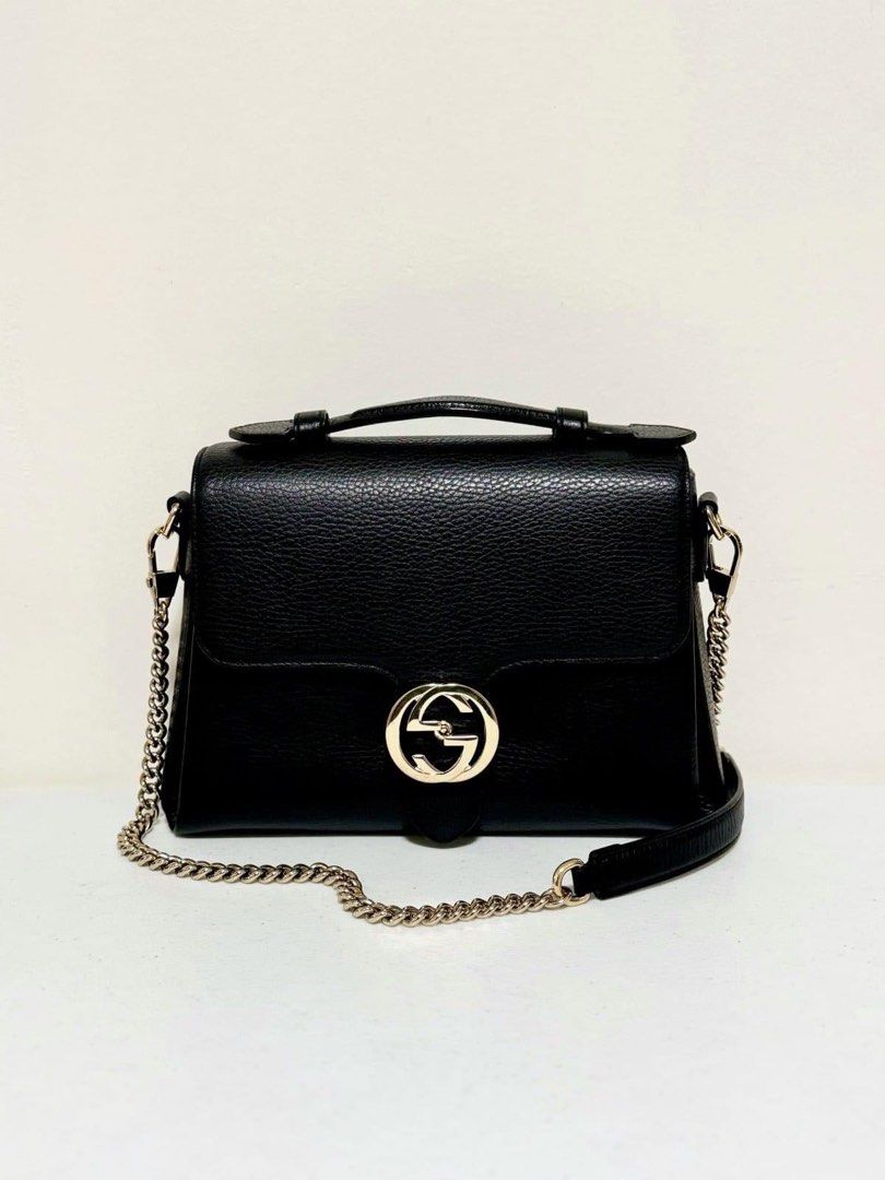 Gucci GG interlocking top handle