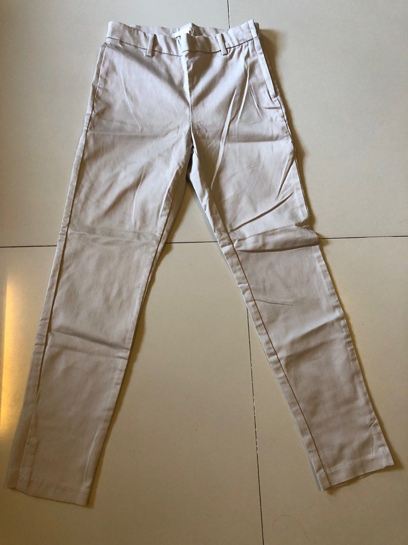 H M womens pants stretchable with side zipper Women s Fashion Bottoms Other Bottoms on Carousell