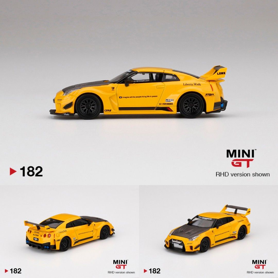 MINI GT 182 Chase LB-Silhouette WORKS GT Nissan 35GT-RR