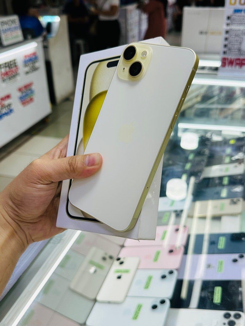 iPhone 15 Plus 256GB 100BH Openline NTC Approved 100%smooth No issues (Category: iPhone 15 Series) located in San Juan City. Submitted by saabangadgetshop (Listing ID 1334742412, Image 3). Description: Onhand | Pre-owned iPhone 15 Plus 256GB OPENLINE NTC APPROVED Battery Health 100% NO HIDDEN ISSUES NO HISTORY OF REPAIR 10”%Smooth TEST TO SAWA RESET ALL YOU WANT TEST ALL YOU WANT NOT REFURBISHED AUTHENTIC PHONE ALL WORKING (FREE 3UTOOLS) iPhones 