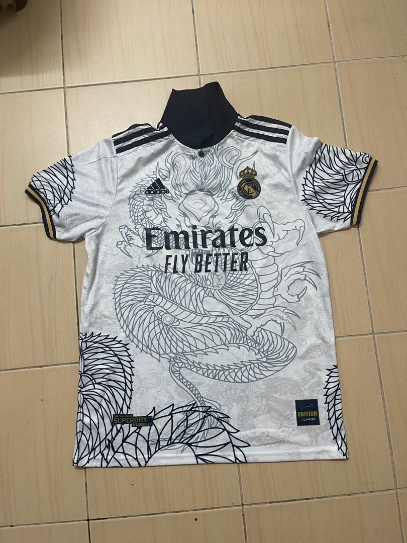 JERSI REAL MADRID, Men's Fashion, Tops & Sets, Formal Shirts on Carousell