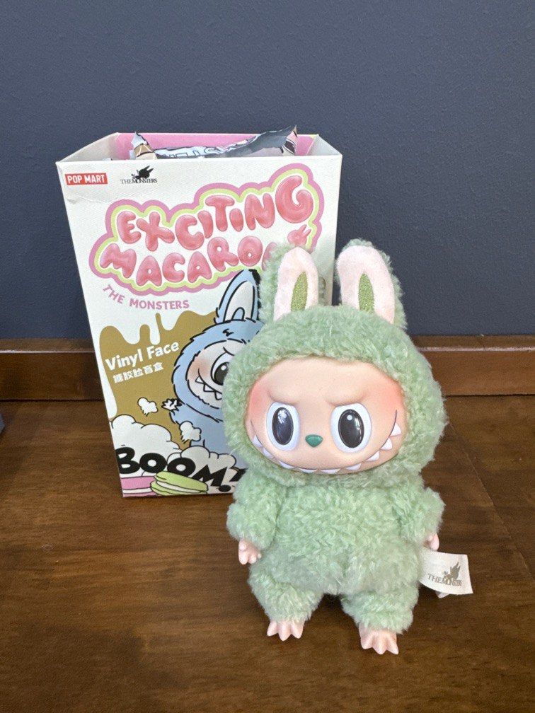 Labubu V1 matcha green, Hobbies & Toys, Toys & Games on Carousell