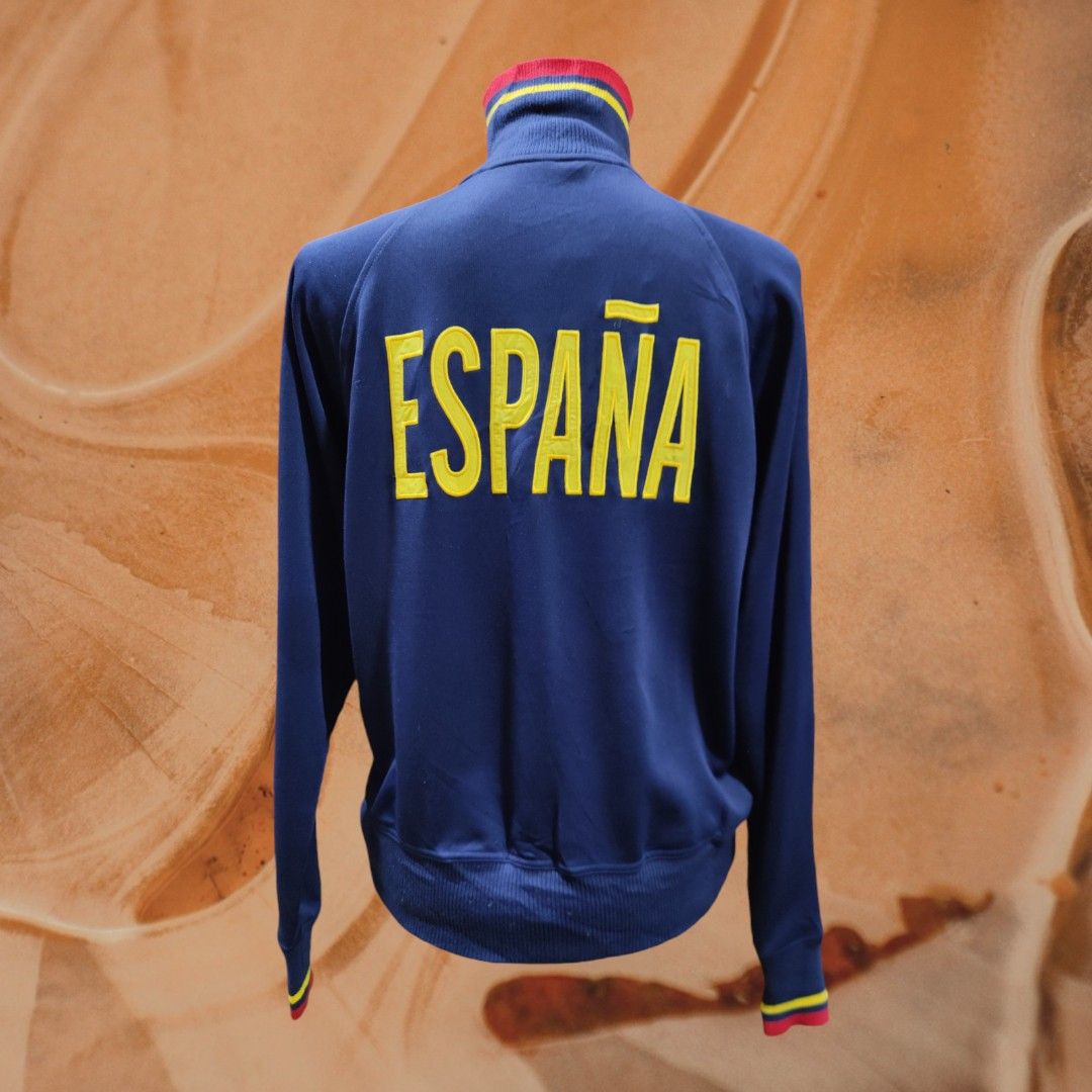 Le Coq Sportif National Spain Football Training Track Top Women s Fashion Coats Jackets and Outerwear on Carousell