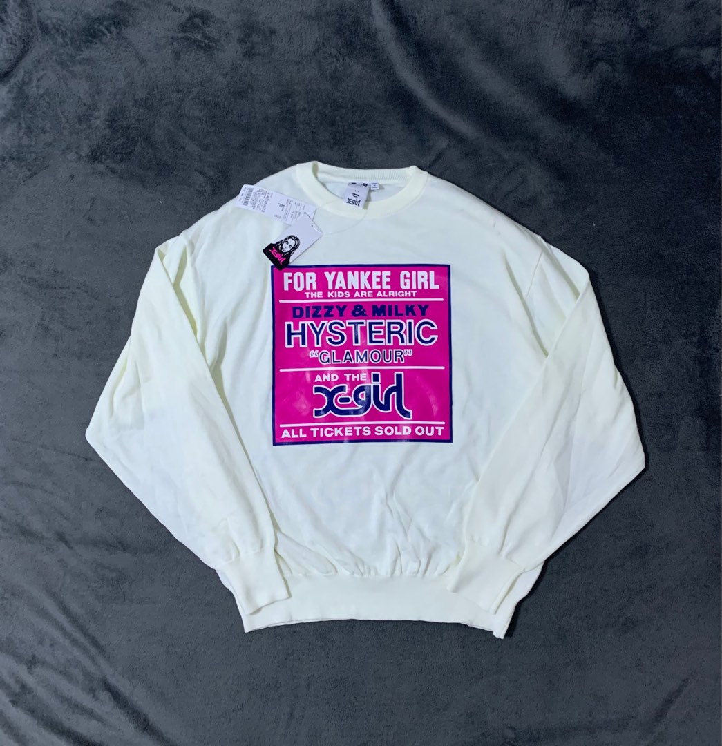 X-girl×HYSTERIC 幅広 GLAMOUR JACQUARD BLANKET｜毛布