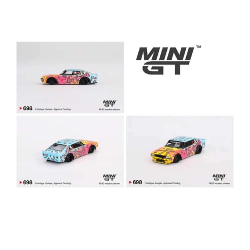 In Stock) Mini GT #698 1/64 Nissan Skyline Kenmeri Liberty Walk - Foto 10