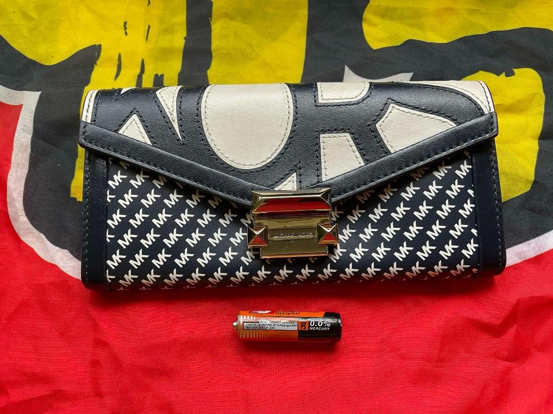 Whitney large graphic logo chain wallet new arrivals
