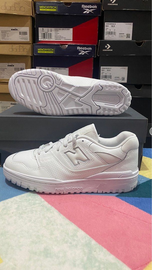 Balance 550 Niwalas Blancos Promo Sepatu New Balance 550 White