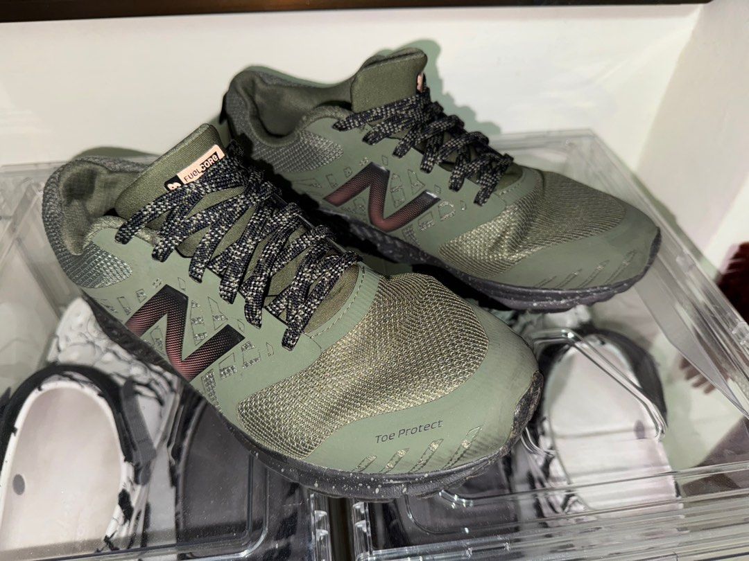 New Balance FuelCore NITREL Trail Low Cut Green V1 Men s Fashion Footwear Sneakers on Carousell