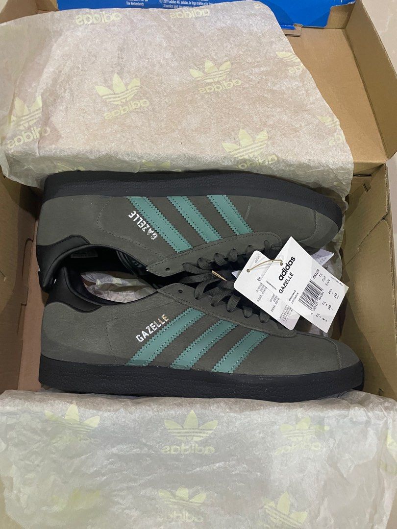 adidas gazelle silver green womens Adidas Originals Gazelle 85 Olive