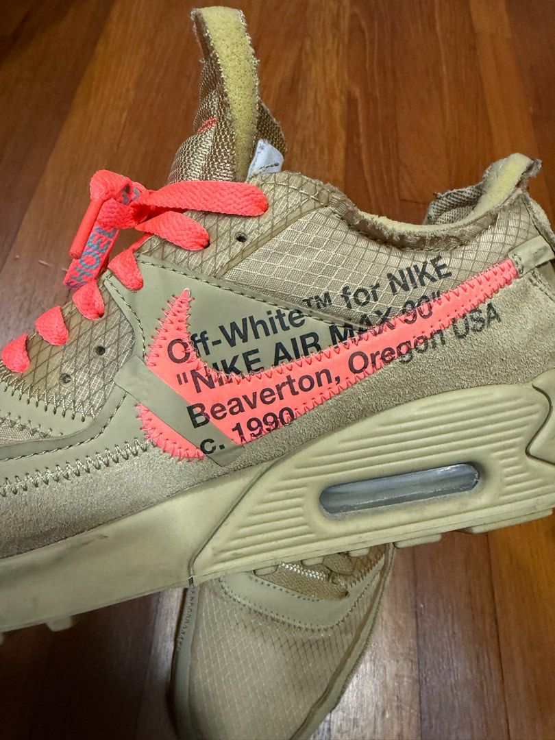 Nike x Off white Air Max 90 Desert ore