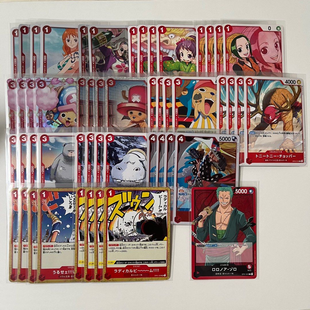 OPTCG] Animal Zoro Deck, Hobbies & Toys, Toys & Games on Carousell