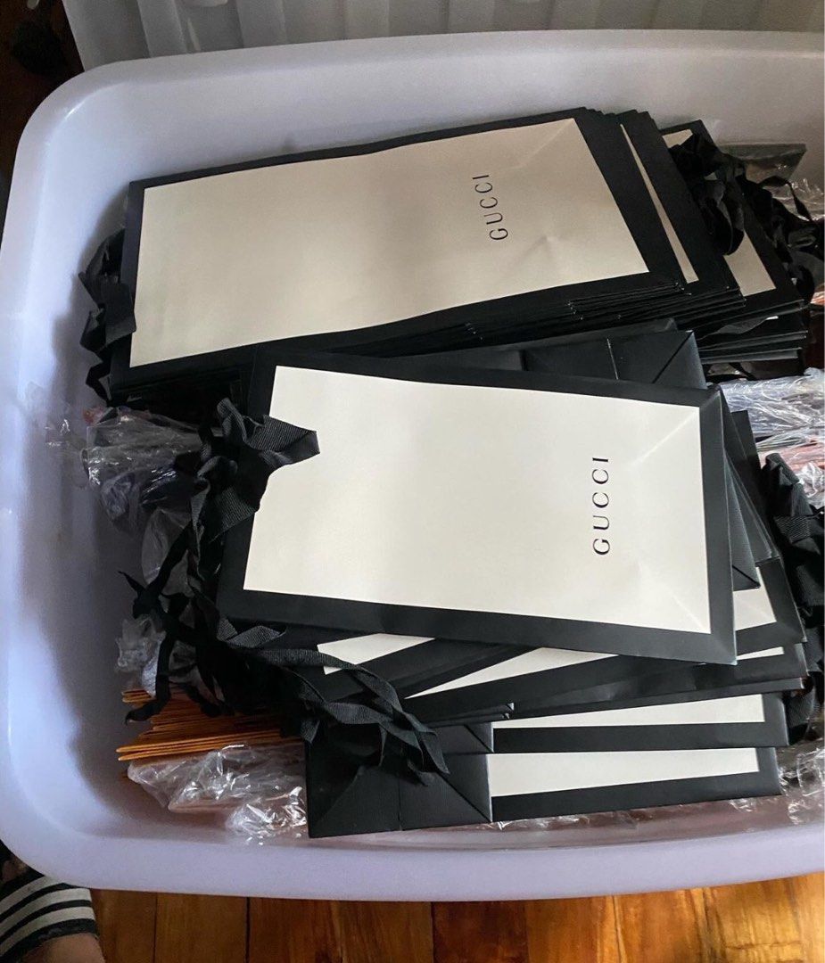 Gucci gift bags hotsell