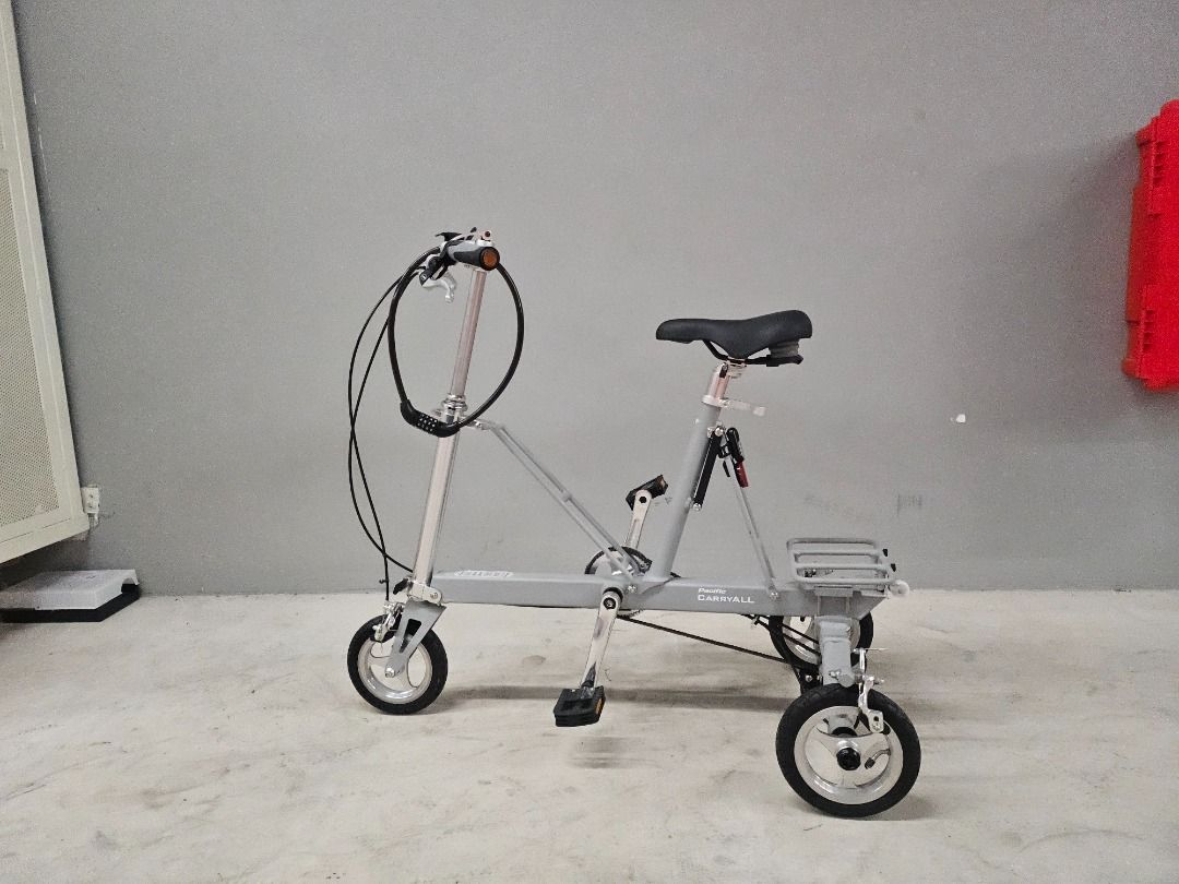 Pacific Carryall Adults Foldable Tricycle Slate Grey