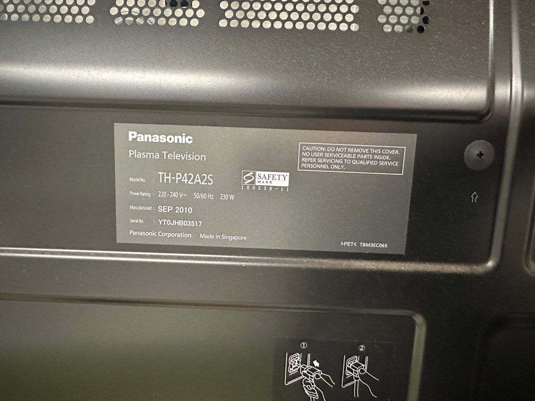 Panasonic TV (desperately need to let go Able to negotiate