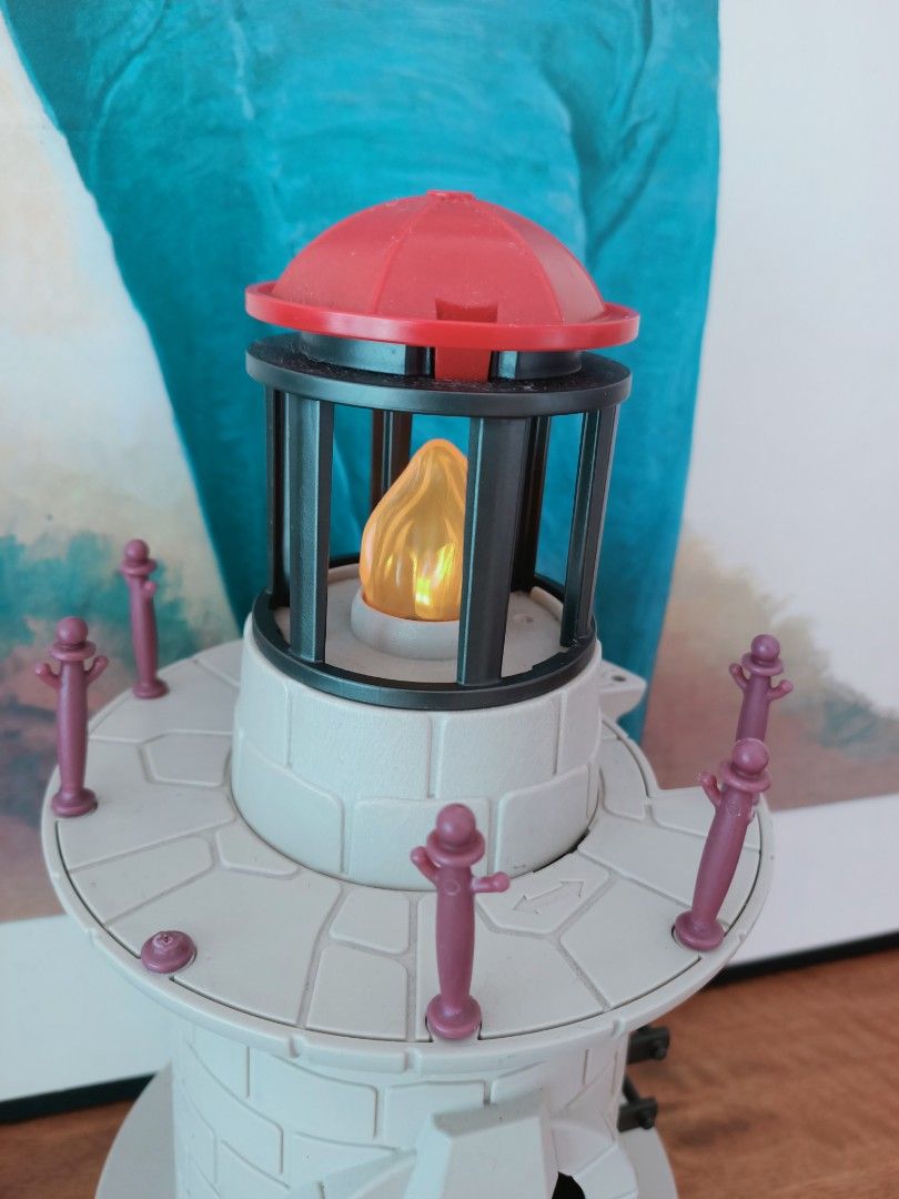 Playmobil 6680 Soldiers Lookout with Beacon Flashing Light