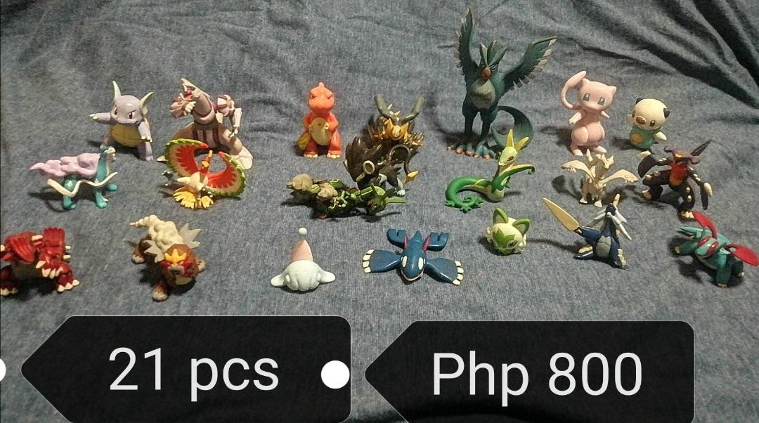Pokemon for sale (Category: Character Goods) located in Los Banos. Submitted by princessbotique (Listing ID 1334852726, Image 3). Description: Pokemon for sale Preloved As is a) SOLD!!! Pikachu Ana Flying Baloon P800 b) 25 pcs Mcdo Set sale P700 c) SOLD!!! 21 pcs Set sale only P800 PM MY PAGE if interested FOR MORE DETAILS Please add shipping fee From Los Banos Laguna Meetups per arrangement MOP GCash first to pay basis NO COD NO CHECKOUT Pm if i