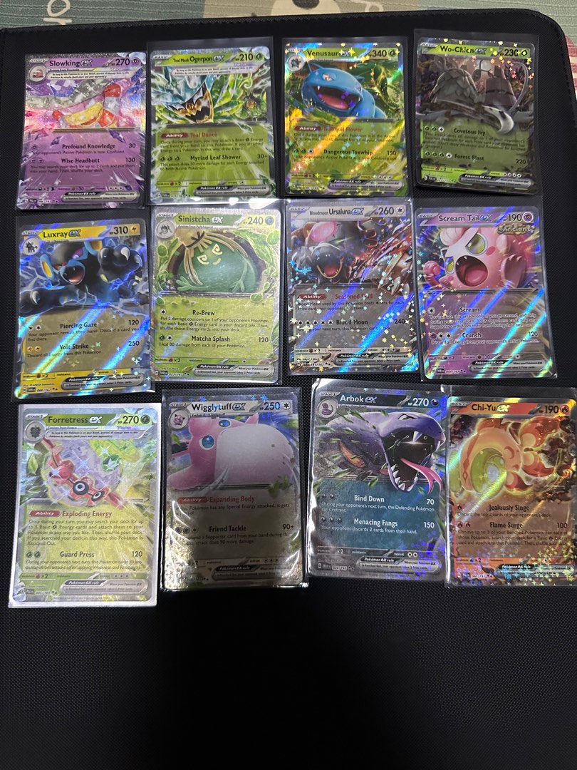 playable pokemon cards Most in scarlet and violet and it's expansions Pokemon TCG - Playable ex