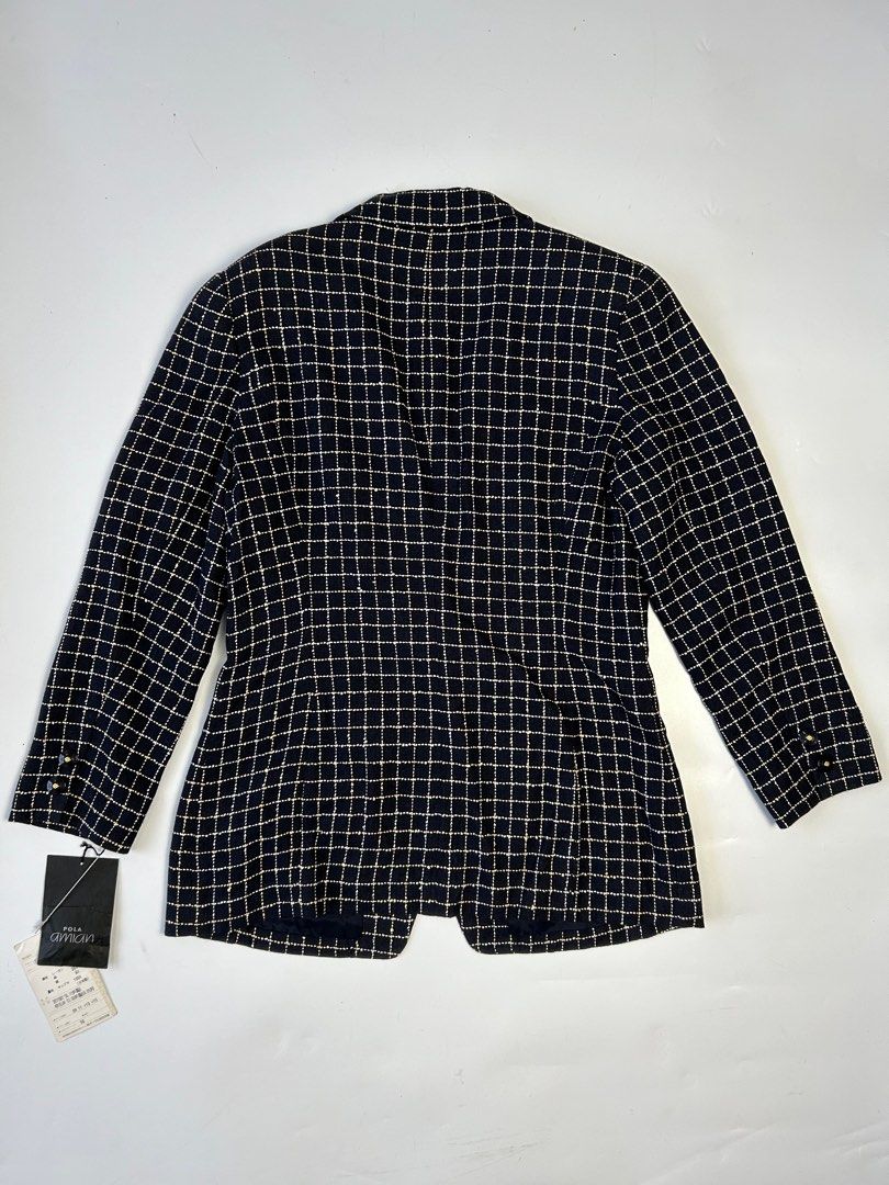 POLA AMIAN CHECKERED BLAZER, Women