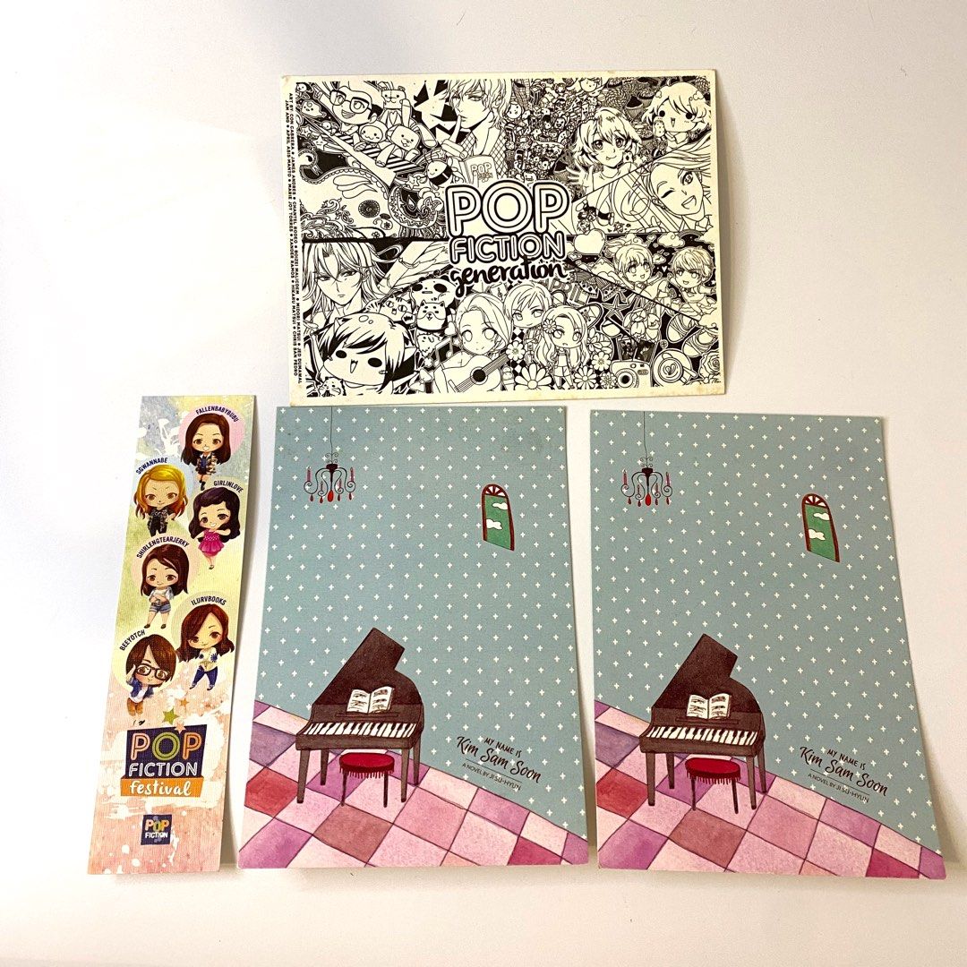 Popfiction Wattpad Book Bundle (Category: Storybooks) located in Cainta. Submitted by theripper. (Listing ID 1334815314, Image 2). Description: Bundle Price - P300 Tingi Price - P150 for each book Will Prioritize Bundle Buyers Will give limited edition postcard from Popfiction if you purchase more 7 books in my shop :) -All books are with thick plastic cover pwede alisin if buyer wants to -Most of the books are in pretty good condition (Very mini
