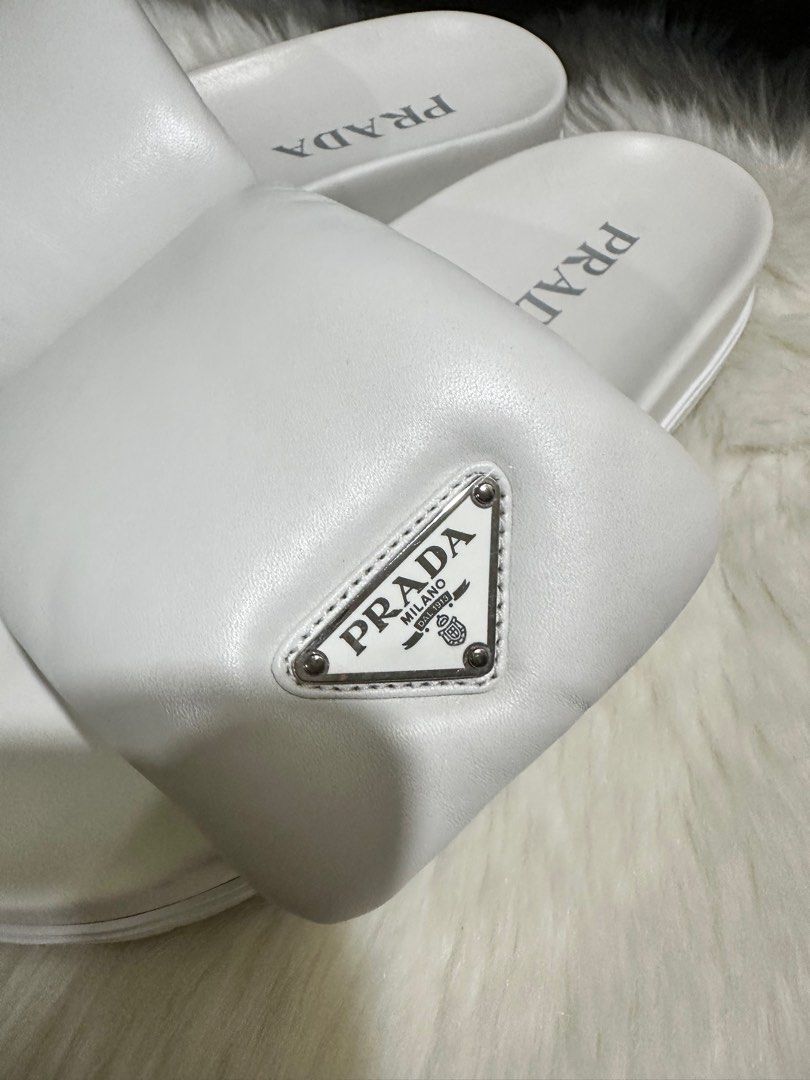 Prada Slippers (Category: Sneakers & Footwear) located in Las Pinas. Submitted by celiae (Listing ID 1334825683, Image 3). Description: Prada padded Slipper; very comfy.