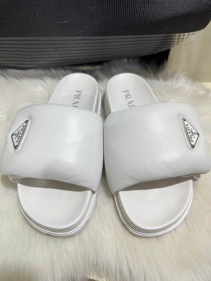 Prada Slippers (Category: Sneakers & Footwear) located in Las Pinas. Submitted by celiae (Listing ID 1334825683, Image 1). Description: Prada padded Slipper; very comfy.