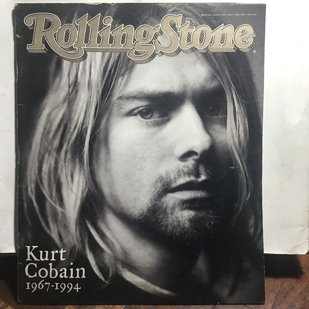 T-shirt Kurt Cobain Nirvana 1994 Rare - Original, Grunge, Taille L, Blanc, Occasion Bon état 👕🎸