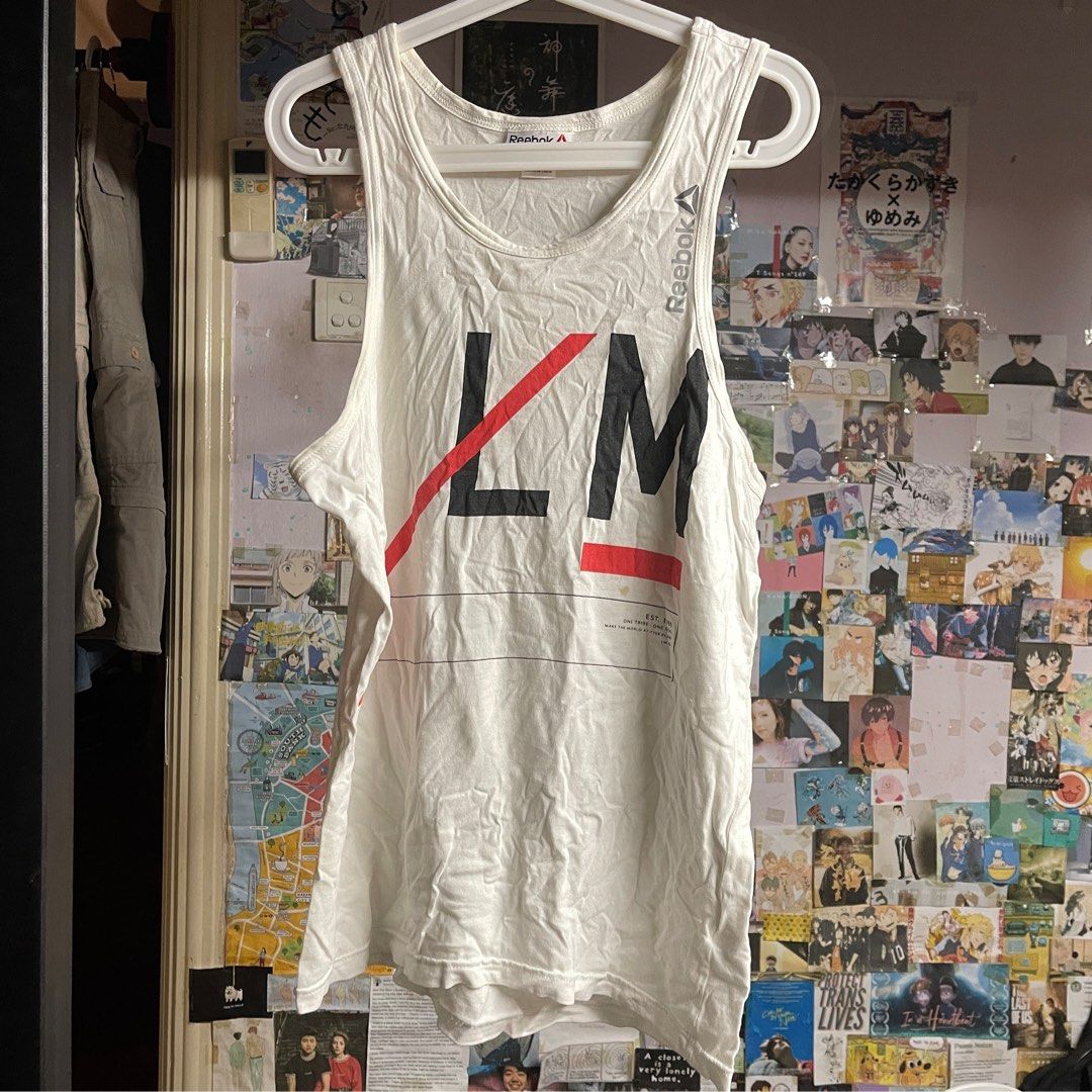 Reebok Les Mills Tank M Men s Fashion Activewear on Carousell