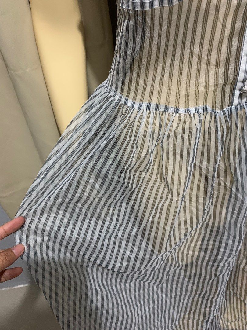 SEE THROUGH LONG STRIPE DRESS (Category: Dresses) located in Cavite. Submitted by strdc (Listing ID 1334816049, Image 2). Description: BRAND: NO BRAND SIZE: MEDIUM to SEMI LARGE Need ng inner clothing. Super see through. Mode of payment: GCASH/BDO .