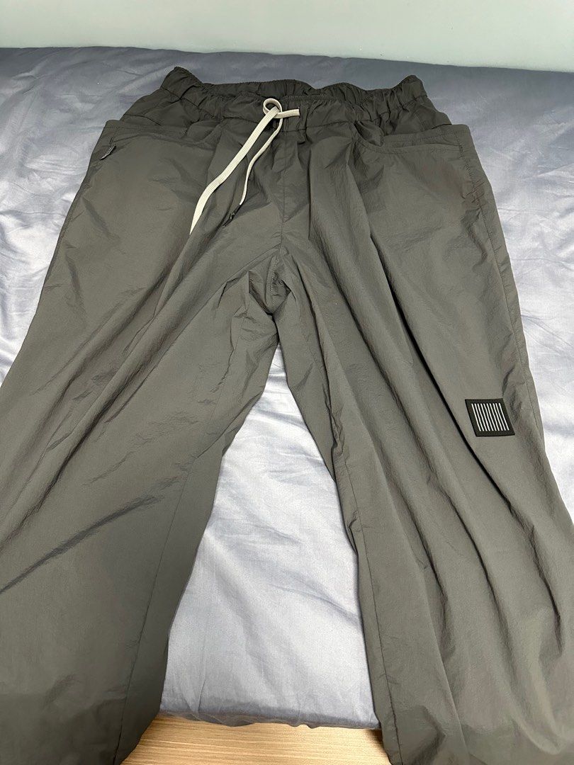 eye_C SEESEE WIDE TAPERED EASY PANTS チャコル L x SEE SEE eye_C SEESEE WIDE TAPERED EASY PANTS チャコル L x SEE SEE