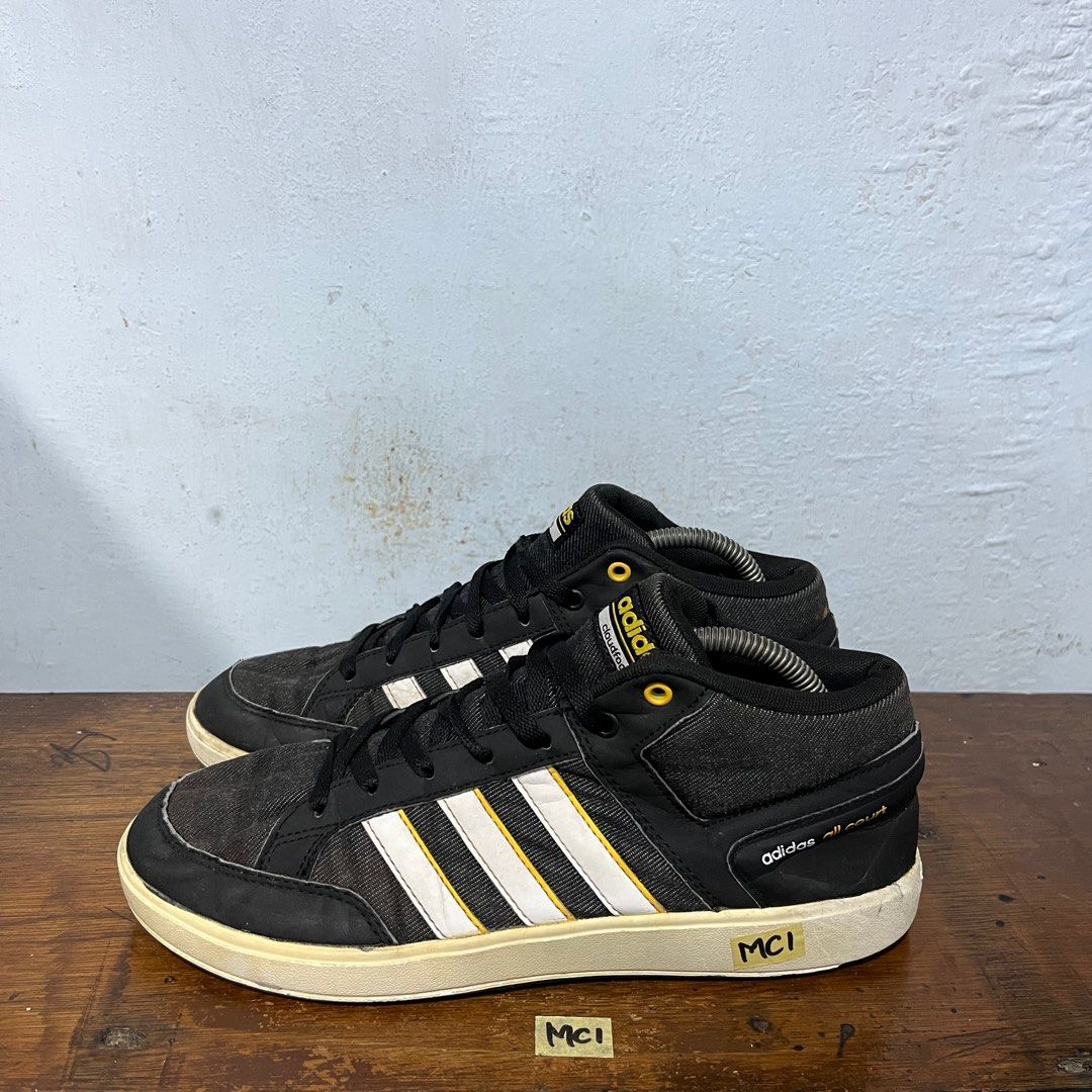 Adidas All Court Mid Adidas All Court, Fesyen Pria, Sepatu