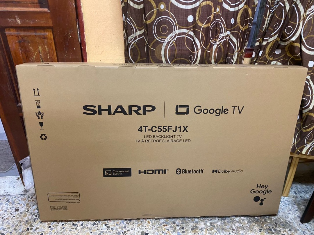 Sharp Google TV, TV & Home Appliances, TV & Entertainment, TV on Carousell